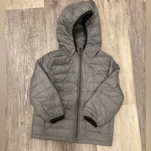 GAP Kids Gray Puffer Jacket